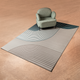 Mystical Mirage Floor Rug & Carpet (6.5 X 9.5 feet)