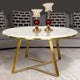The Four Legged Gold Accent Coffee Table For Home (STAINLESS STEEL)