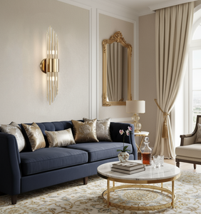 Graceful Shine Aura Wall Lamp for Living Room