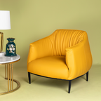 Aureate Accents Lounge Chair - Yellow