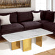 Kaleidoscope Keynote Centre Table For Living Room (Stainless Steel)