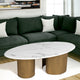 Elysian Essence Centre Table for Living Room (Stainless Steel)