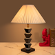 Slique English Stainless Steel Crystal Lamp  with shade