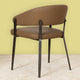 Imperial Comfort Metal Dining Chair - Brown