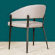 Imperial Comfort Metal Dining Chair - Off white