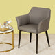 Royal Splendor Metal Dining Chair - Gray