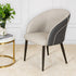 Harmonious Haven Metal Dining Chair - Gray