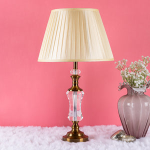 The Crystal Ball Stainless Steel Decorative Table Lamp