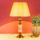 The Crystal Ball Stainless Steel Decorative Table Lamp