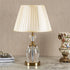 Sacramento Antique Steel Crystal Lamp with Shade