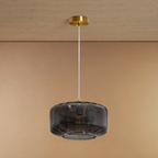 Luxe Prism Ceiling Light For Home & Home Decoration Item - Grey