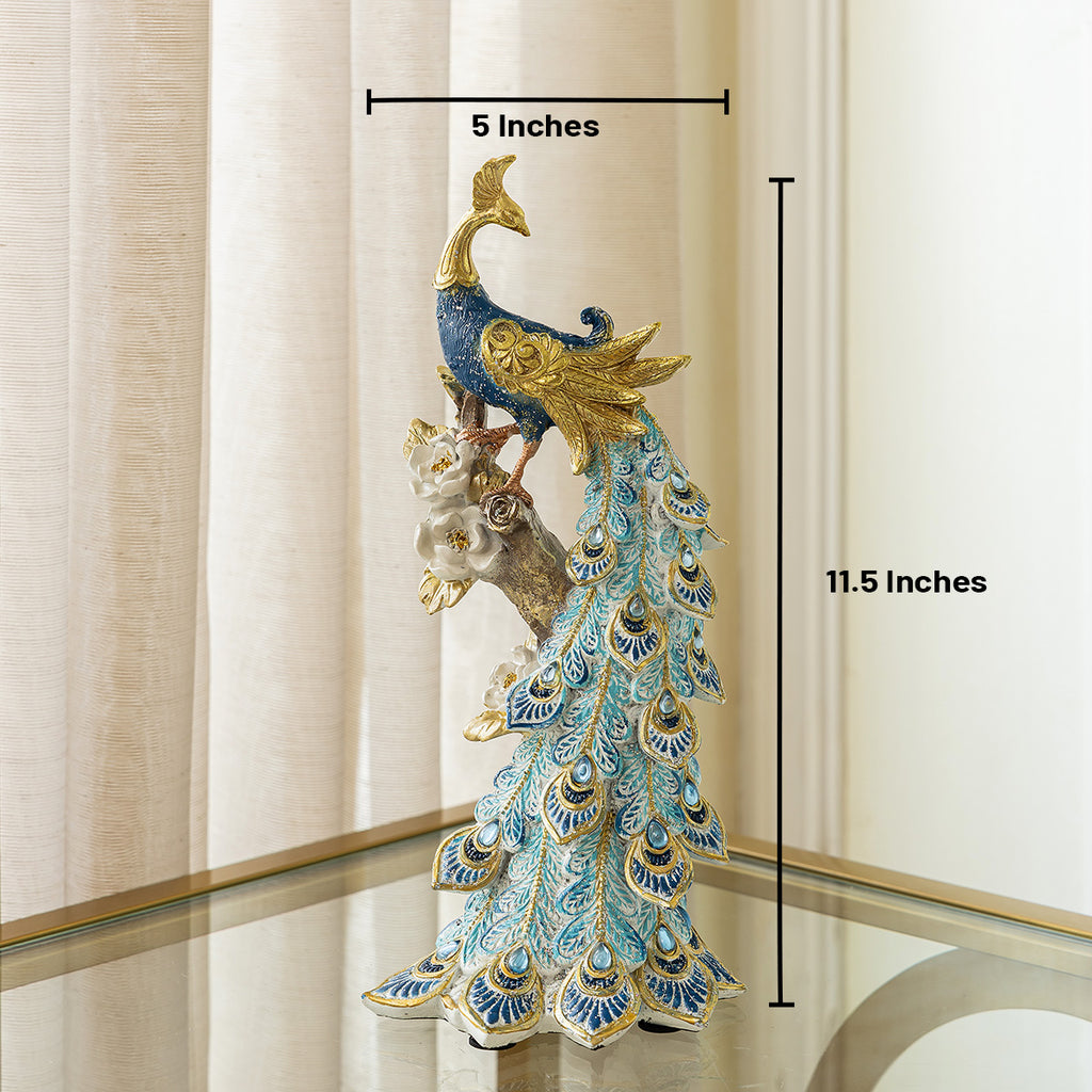 The Peacock Oracle Home Decoration Showpiece & Items for Room Decoration