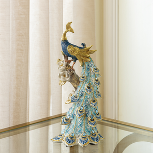 The Peacock Oracle Home Decoration Showpiece & Items for Room Decoration