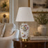 Illuminating Grace Ceramic Table Lamp for Study