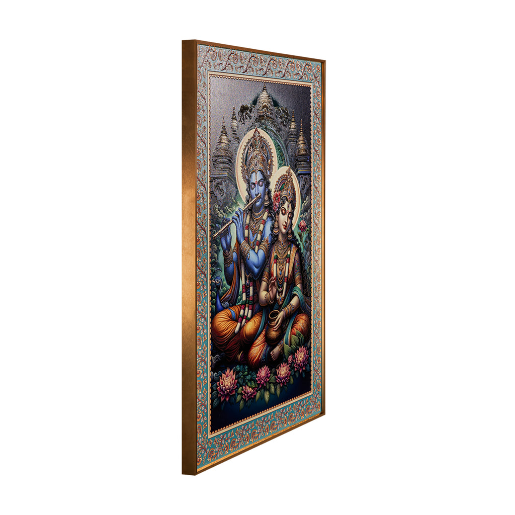 Love Beyond Time The Radha Krishna Painting for Home