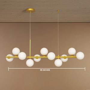 Lumina Linear Symphony Chandelier Light For Living Room