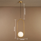 Lumina Oval Glow Pendant Light For Living Room