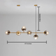 Luminous Balance Glow Chandelier Light For Living Room