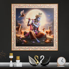 Madhuban Sangeet The Lord Krishna Painting For Home