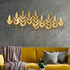 Luminous Leaf Metal Wall Decor