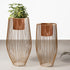 Euphoric Earth Planters Set of 2 - Rose Gold