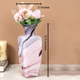 Pink Petal Handblown Glass Vase - Small