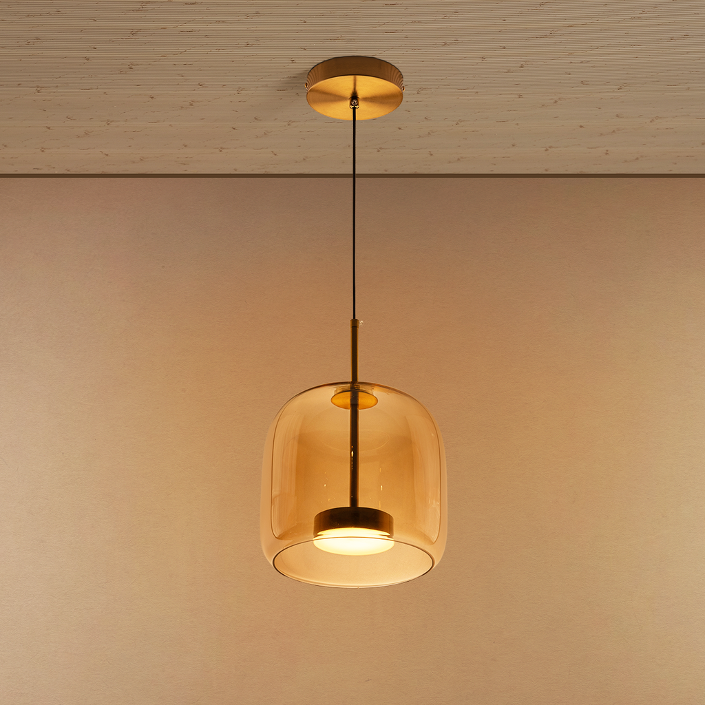 Solar Amber Ceiling Light For Home & Home Decoration Item