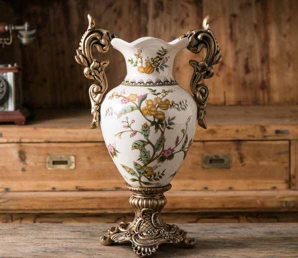Emerald Gleam Decorative Vases & Items for Room Decoration