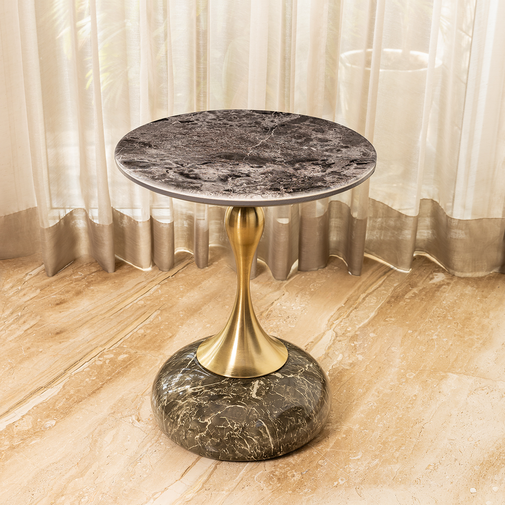 Eclipse Aura Accent Side Table For Home
