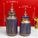 Wonderla Azure Decorative Vases and Showpiece - Set Of 2