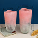 Pink Blossoms Decoative Vases and Showpieces - Set of 2