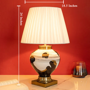 Serene Radiance Ceramic Table Lamp
