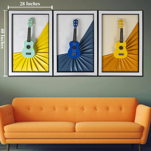 Athletic Euphoria Shadow Box Wall Decoration Piece - Set of 3