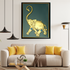 Safari Sunshine  Wooden Carving Wall Decoration Shadow Box - R