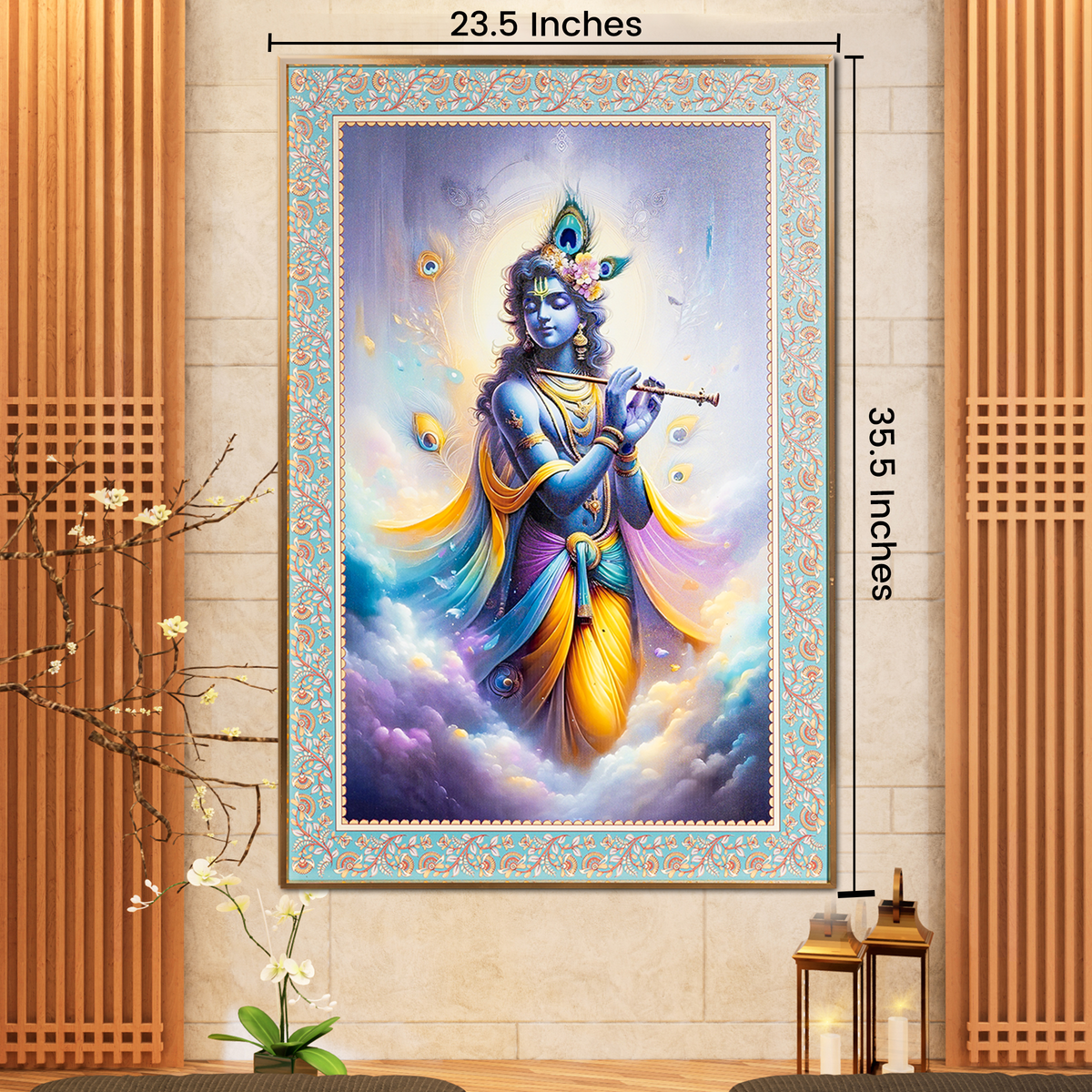Shree Venu Gopal The Lord Krishna Painting For Home
