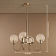 Starlit Arc Chandelier Light For Living Room