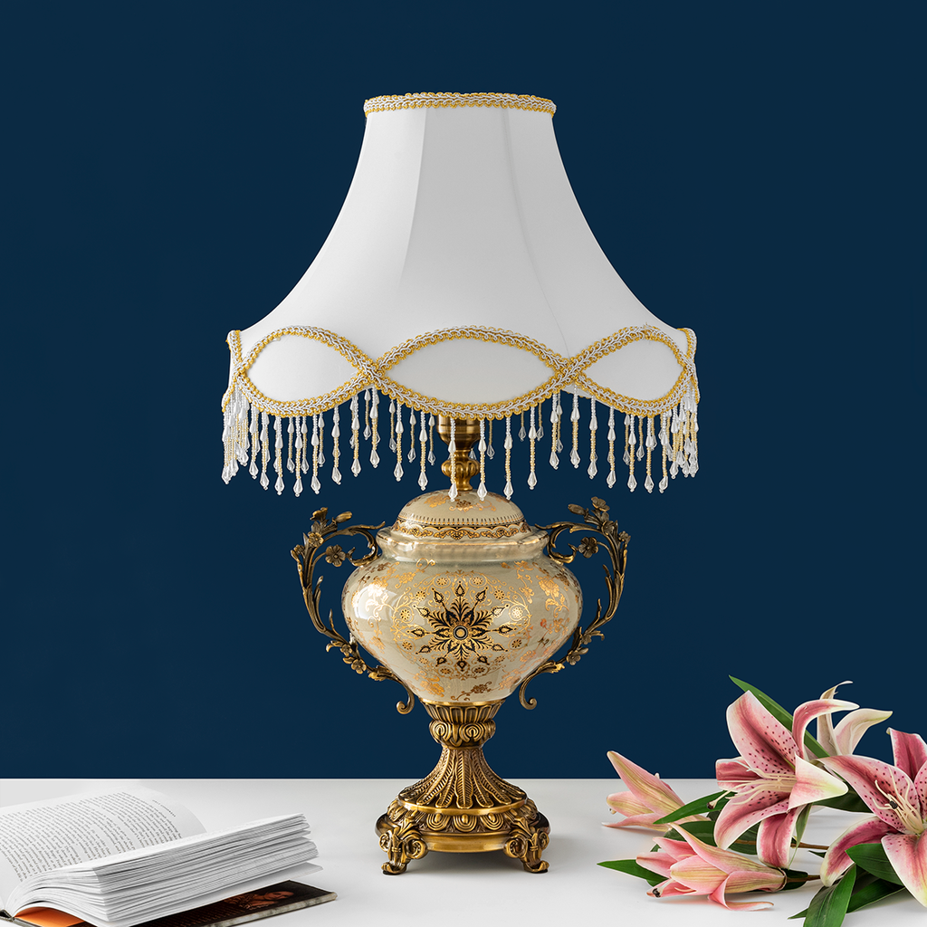 Luminous Luxe Living Room Lamp