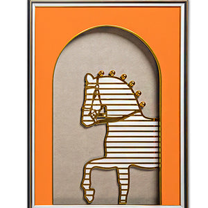 The Stallion Wall Decoration Shadow Box - Pair