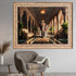 The Palace Walk - Elegant Elephant Wall Painting for Home