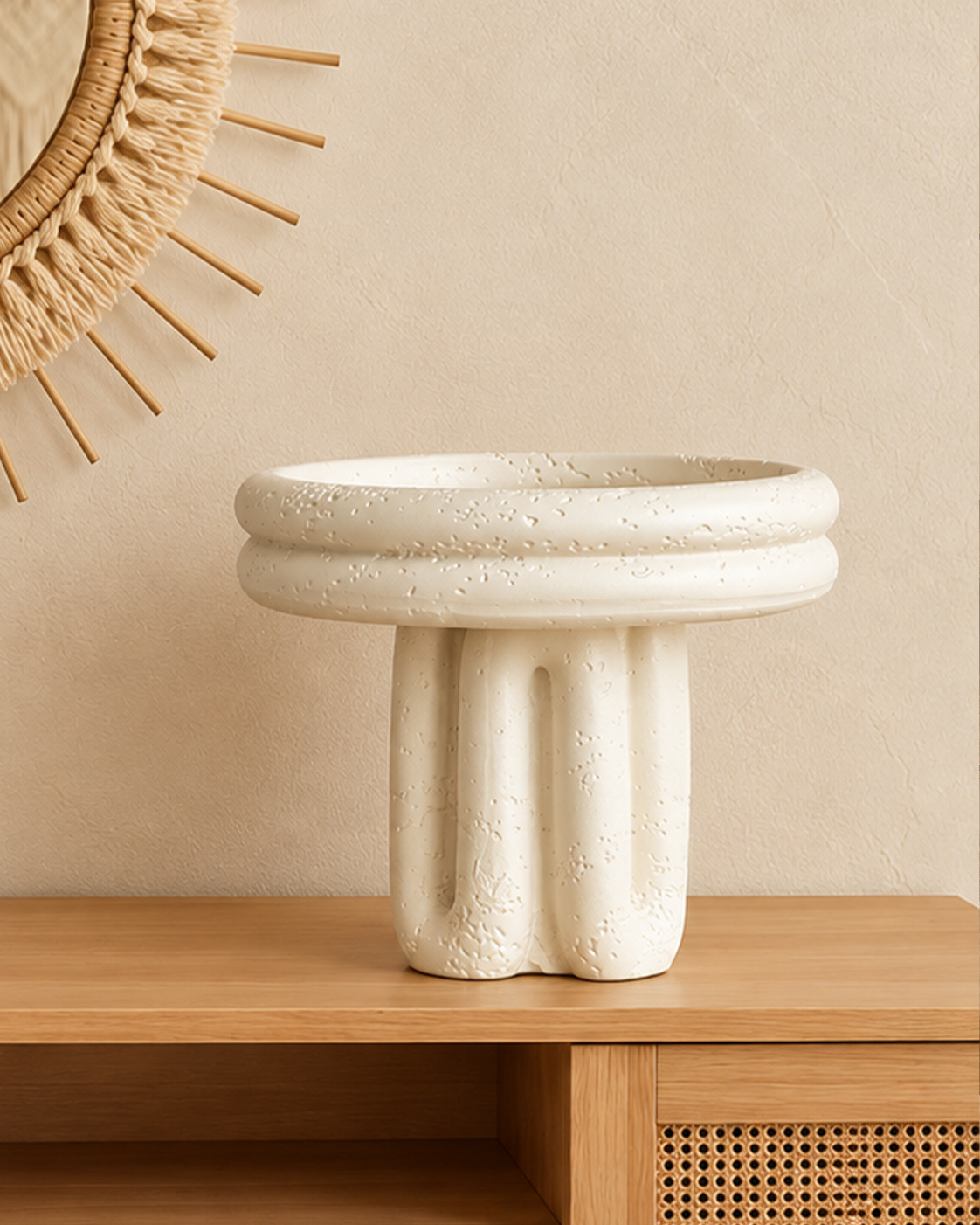 Groove Accent Decorative Bowl & Item for Home Deocoration