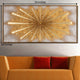 Luminous Fusion Golden Rays 100% Hand Painted Wall Painting for Home & Wall Decor Online Paintings