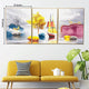 A Great Voyage Framed Canvas Wall Painting Set of 3