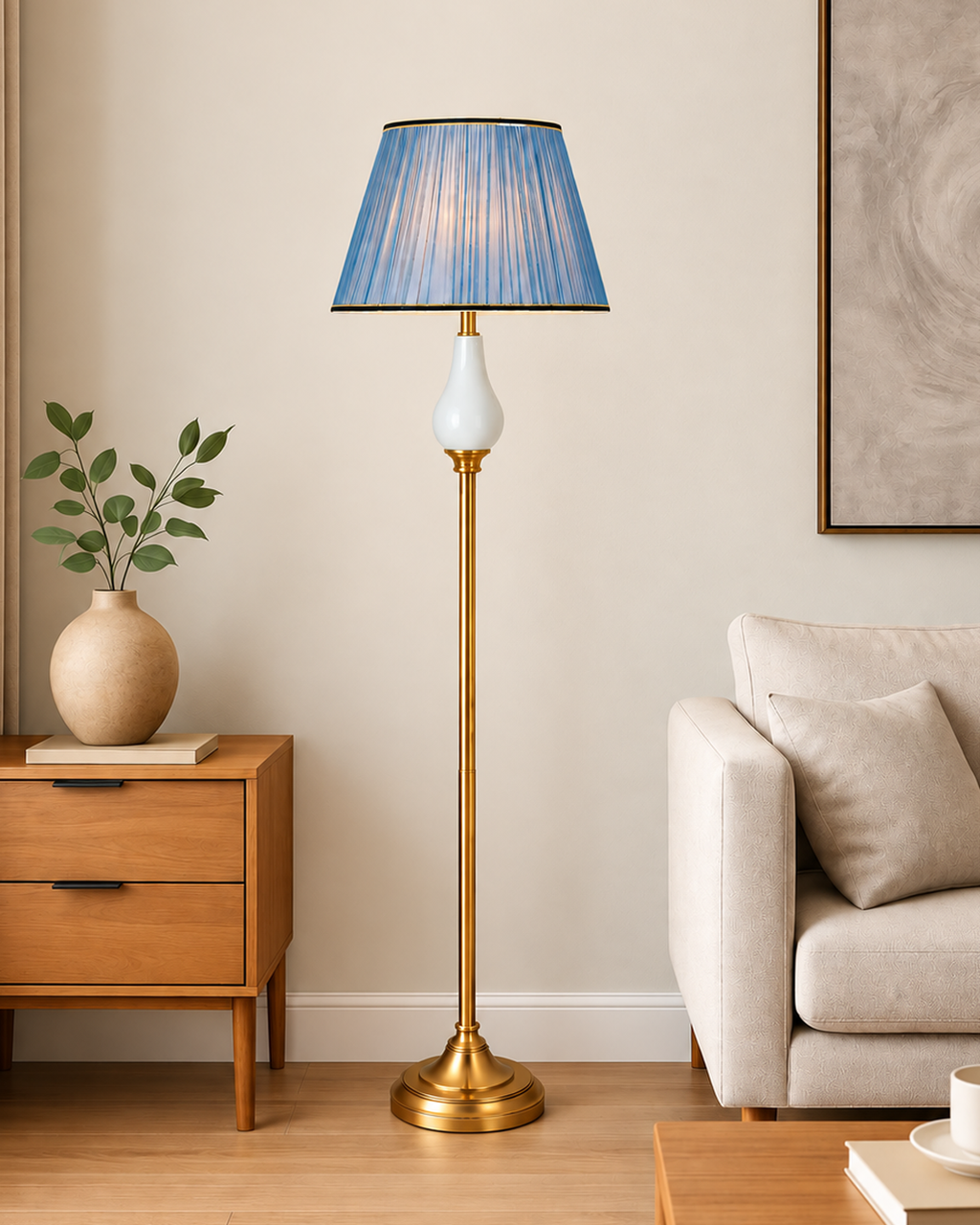 Lladro English Floor Lamp