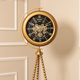 Mystic Motion Tripod Base Luxury Designer Floor Clock With Moving Gear Mechanism Buy Floor Clock Online (Steel Body) - Black (Ribbed)