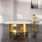 Spectra Eye Coffee Table - Set of 2 (Stainless Steel)