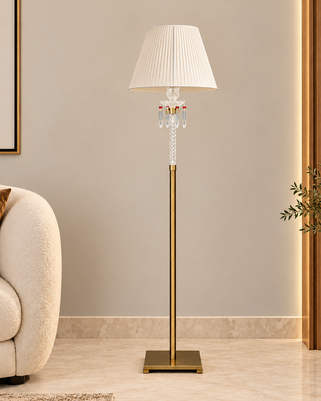 Grand Aura Floor Lamp & Home Decoration Items