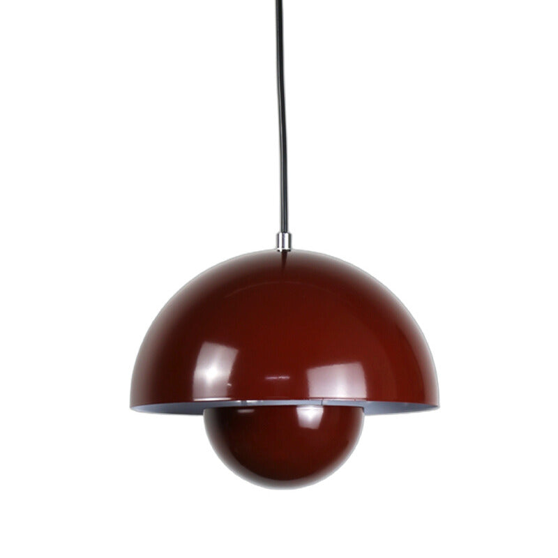 Vibe Dome Pendant Light For Home & Item for Home Decoration - Reddish-Brown