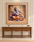 Shri Banke Bihari  The Lord Krishna Painting For Home