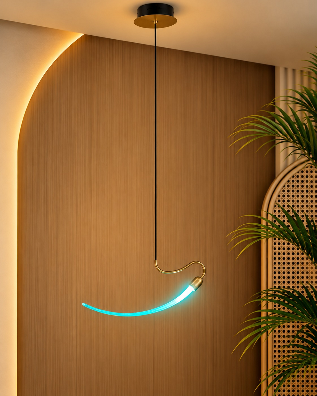 Zylora Pendent lights for Home & Item for Home Decoration - Green