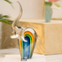 The Rainbow Elephant Handblown Glass Showpiece & Items for Room Decoration